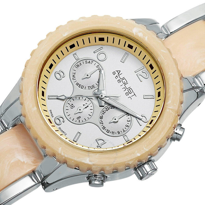 August Steiner Silver Dial Ladies Watch AS8093SS - The Watches Men & Co #2