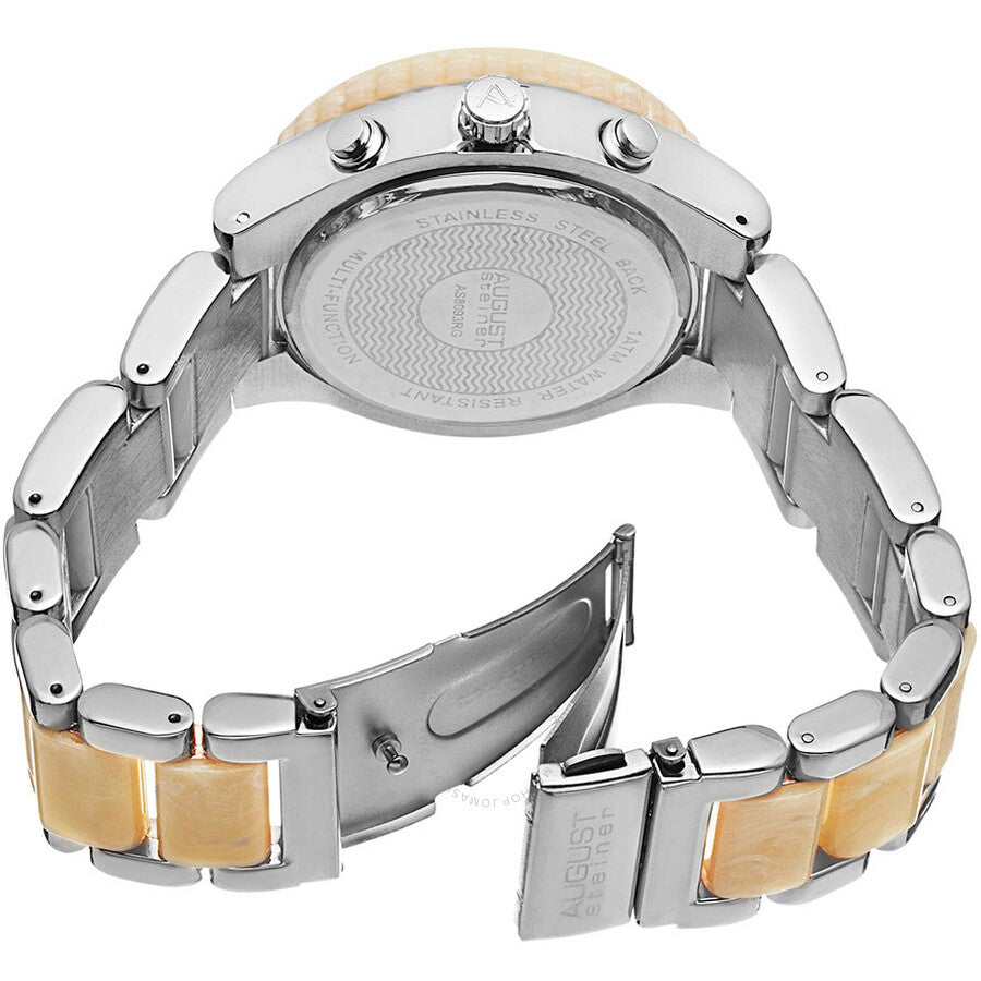 August Steiner Silver Dial Ladies Watch AS8093SS - The Watches Men & Co #3