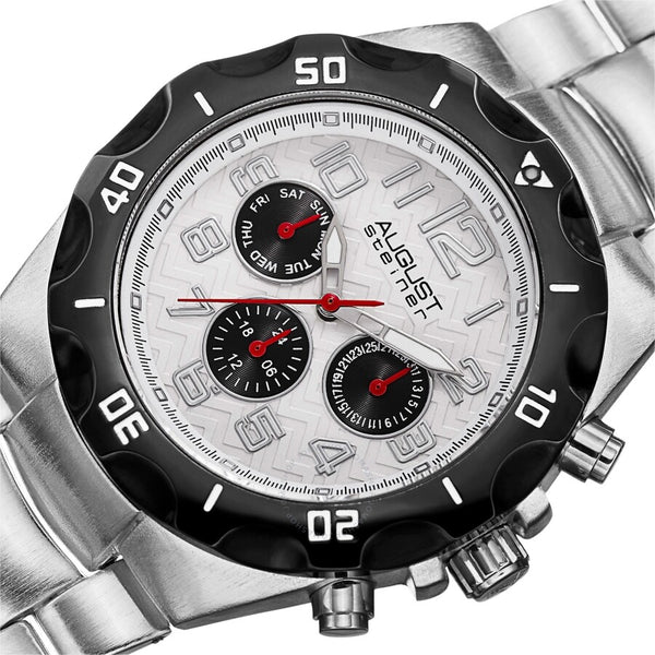 August Steiner Quartz Silver Dial Men's Watch AS8161SS - The Watches Men & Co #2