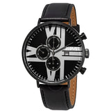August Steiner Urbane Multifunction Black Dial Men's Watch AS8212BK - The Watches Men & Co