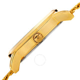 August Steiner White Dial Yellow Gold-tone Mesh Men's Watch AS8195YG - The Watches Men & Co #3