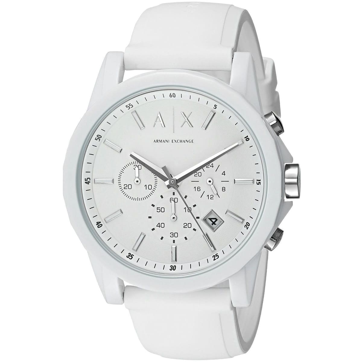 Armani Exchange AX1325 Men's Hampton Silver Dial Watch AX1325 - Image 3