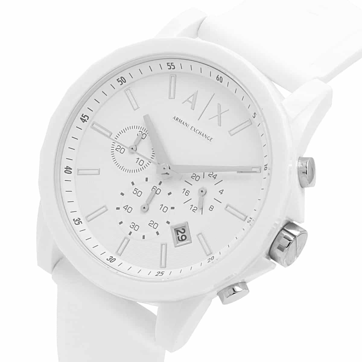 Armani Exchange AX1325 Men's Hampton Silver Dial Watch AX1325 - Image 4