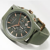 Armani Exchange Outer Banks Chronograph Siliconce Watch - AX1341