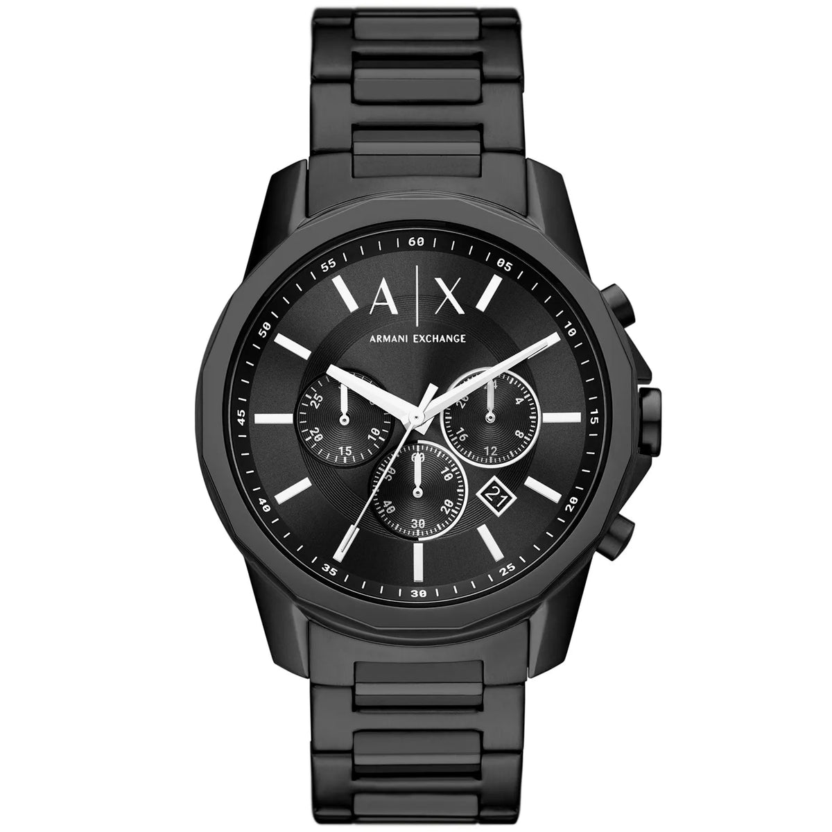 Armani Exchange Banks Chronograph Black Men's Watch - AX1722