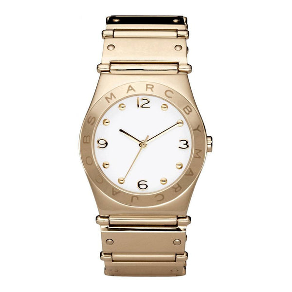 Marc By Marc Jacobs Amy Women's Silver Rose Gold Watch MBM8559