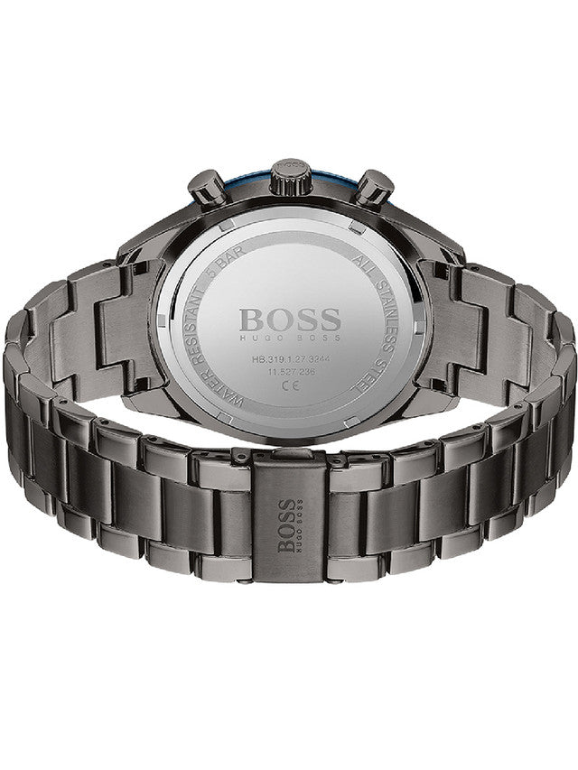 Hugo Boss Santiago Grey Chronograph Men's Watch 1513863 - The Watches Men & CO #3
