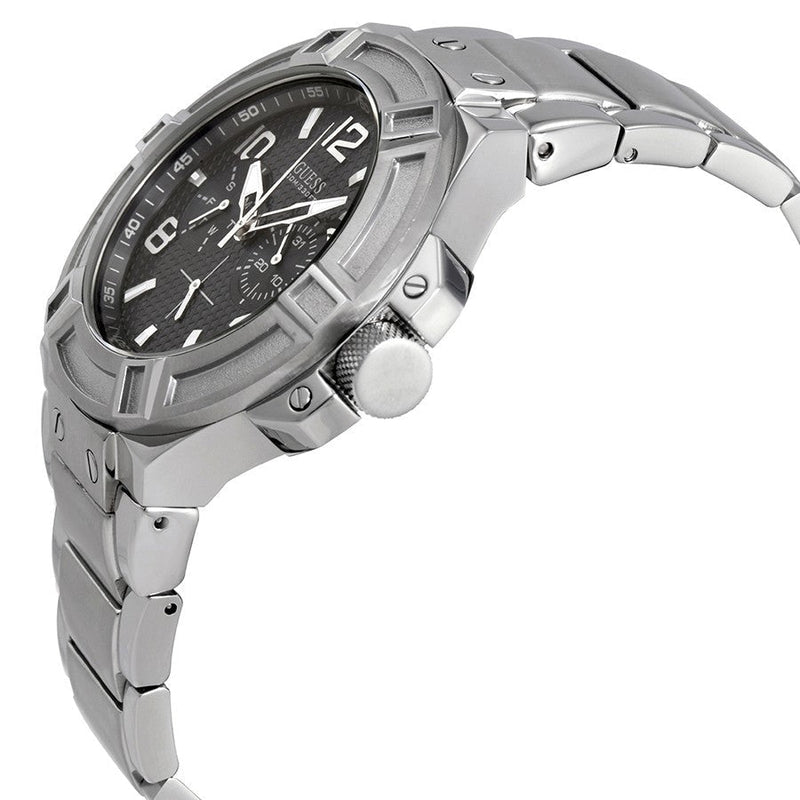 Guess Rigor Multi-Function Silver Men's Watch W0218G2