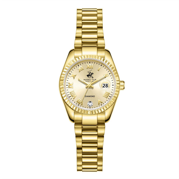 Beverly Hills Polo Club Gold Ladies Watch - BP3819X.110 BP3819X.110 - Image 1