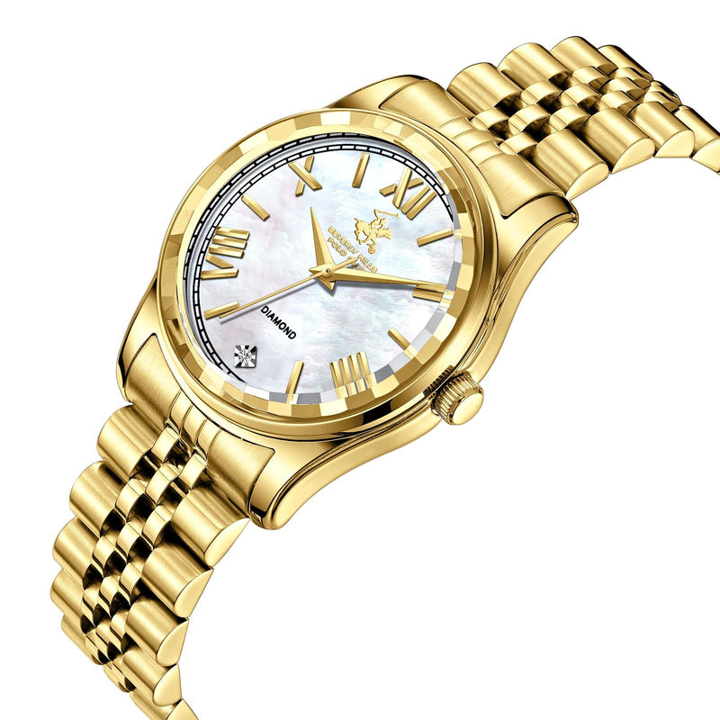 Beverly Hills Polo Club Gold Stainless Steel Ladies Watch - BP3808C.120 BP3808C.120 - Image 2