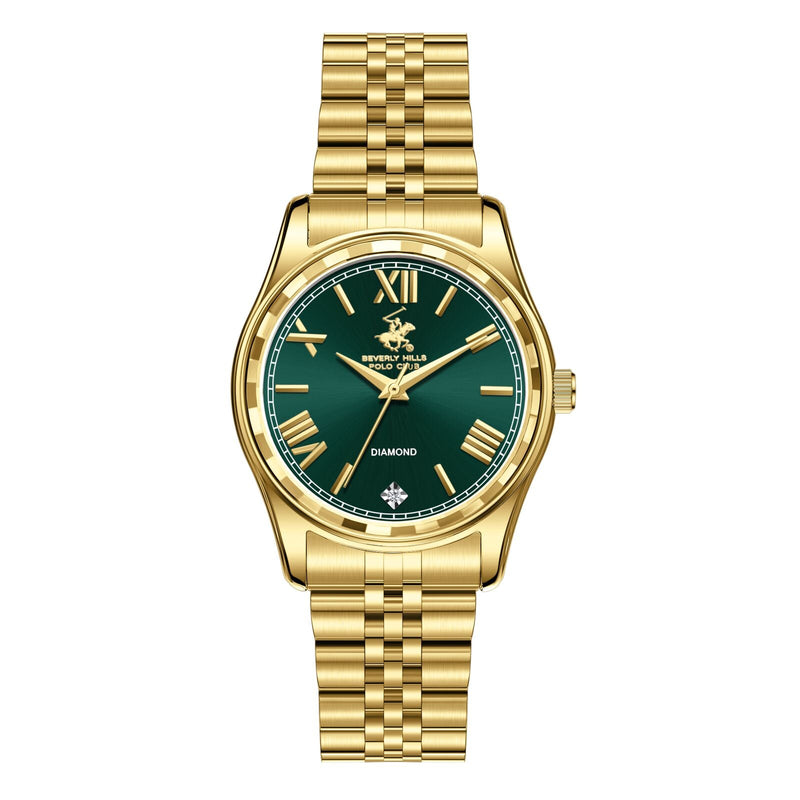 Beverly Hills Polo Clup Gold Stainless Steel Ladies Watch - BP3808C.170 BP3808C.170 - Image 1