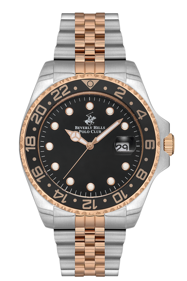 BEVERLY HILLS POLO CLUB Men’s Analog Black Dial Watch – BP3126X.550 - Watch