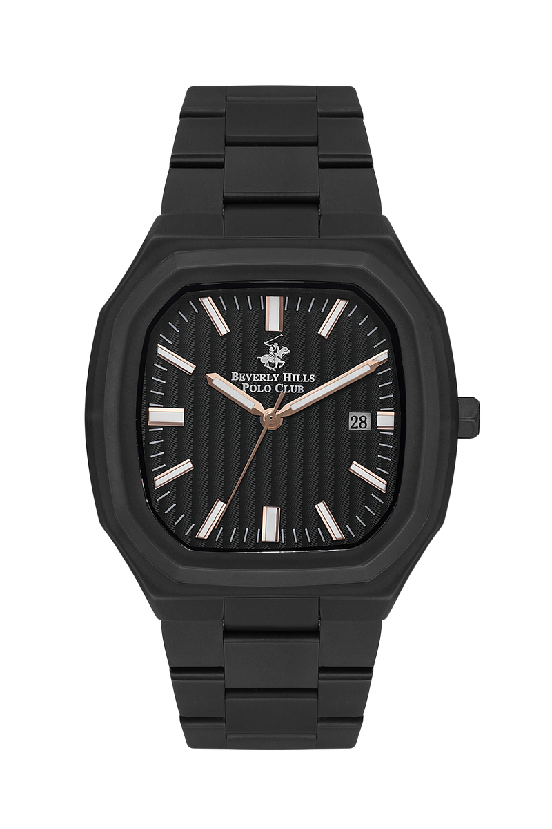 BEVERLY HILLS POLO CLUB Men’s Analog Black Dial Watch – BP3547X.650 - Watch