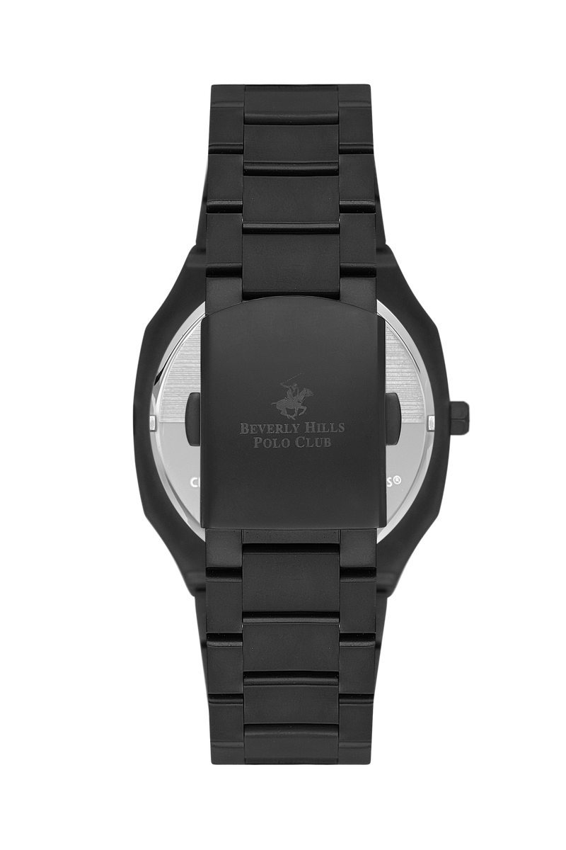 BEVERLY HILLS POLO CLUB Men’s Analog Black Dial Watch – BP3547X.650 - Watch