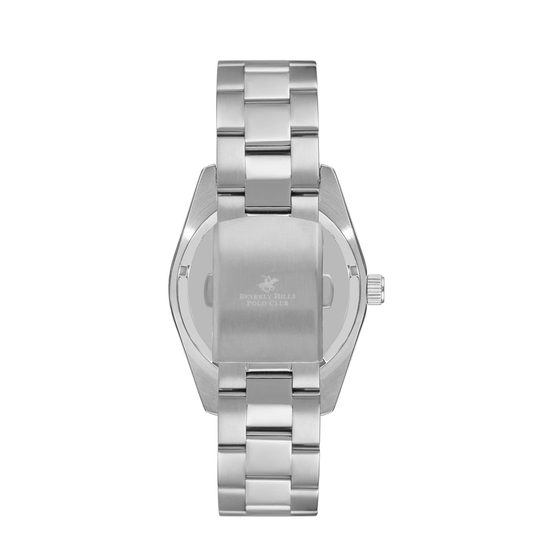 BEVERLY HILLS POLO CLUB Men’s Analog Blue Sunray Brush Dial Watch – BP3288X.390 - Watch