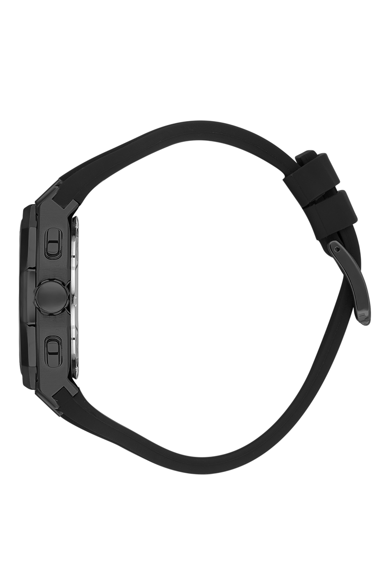 BEVERLY HILLS POLO CLUB Men’s Black Chronograph Silicone Watch – BP3557X.651 - Watch