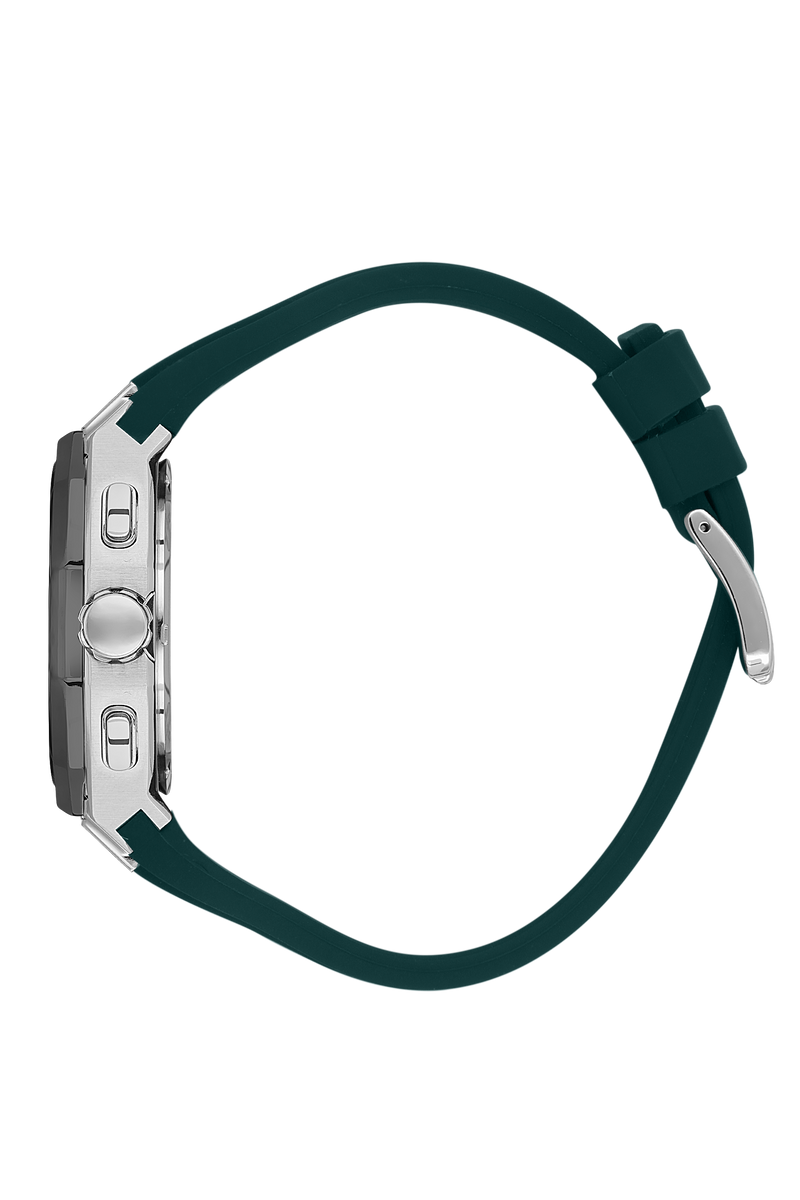 BEVERLY HILLS POLO CLUB Men’s Green Chronograph Silicone Watch – BP3557X.375 - Watch