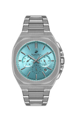 BEVERLY HILLS POLO CLUB Men’s Silver Chronograph Metal Watch – BP3210X.300 - Watch