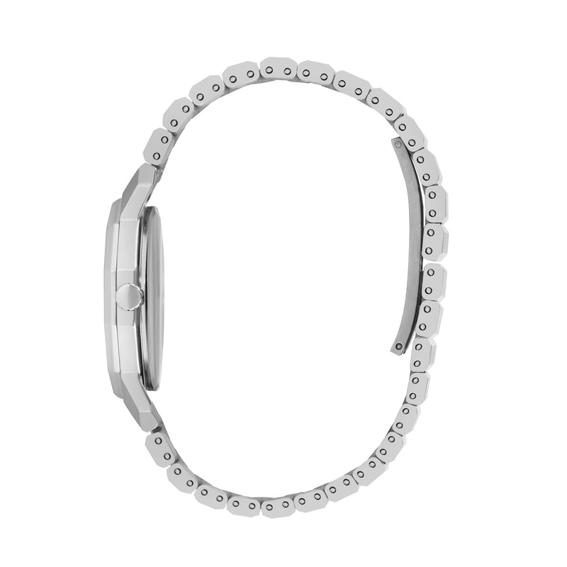 BEVERLY HILLS POLO CLUB Men’s Silver Metal Strap Analog Watch – BP3285X.390 - Watch