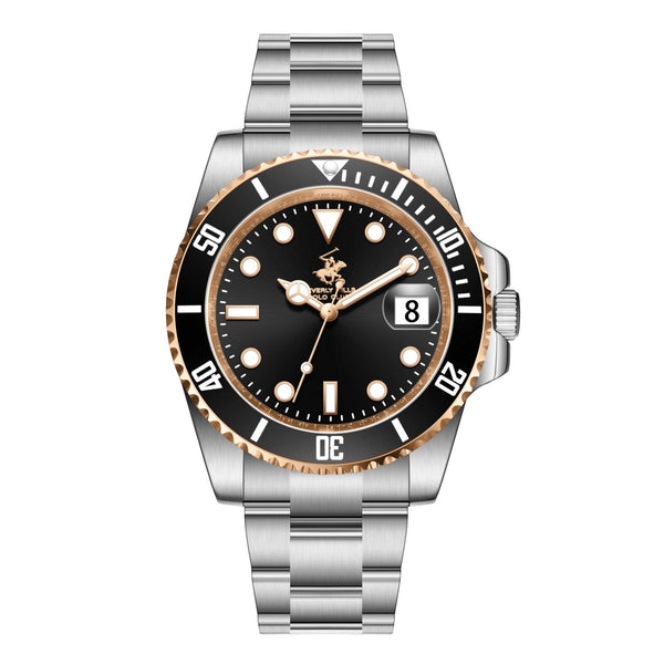 Beverly Hills  Polo Club Metallic Stainless Steel Men's Watch - BP3791X.550 BP3791X.550 - Image 1