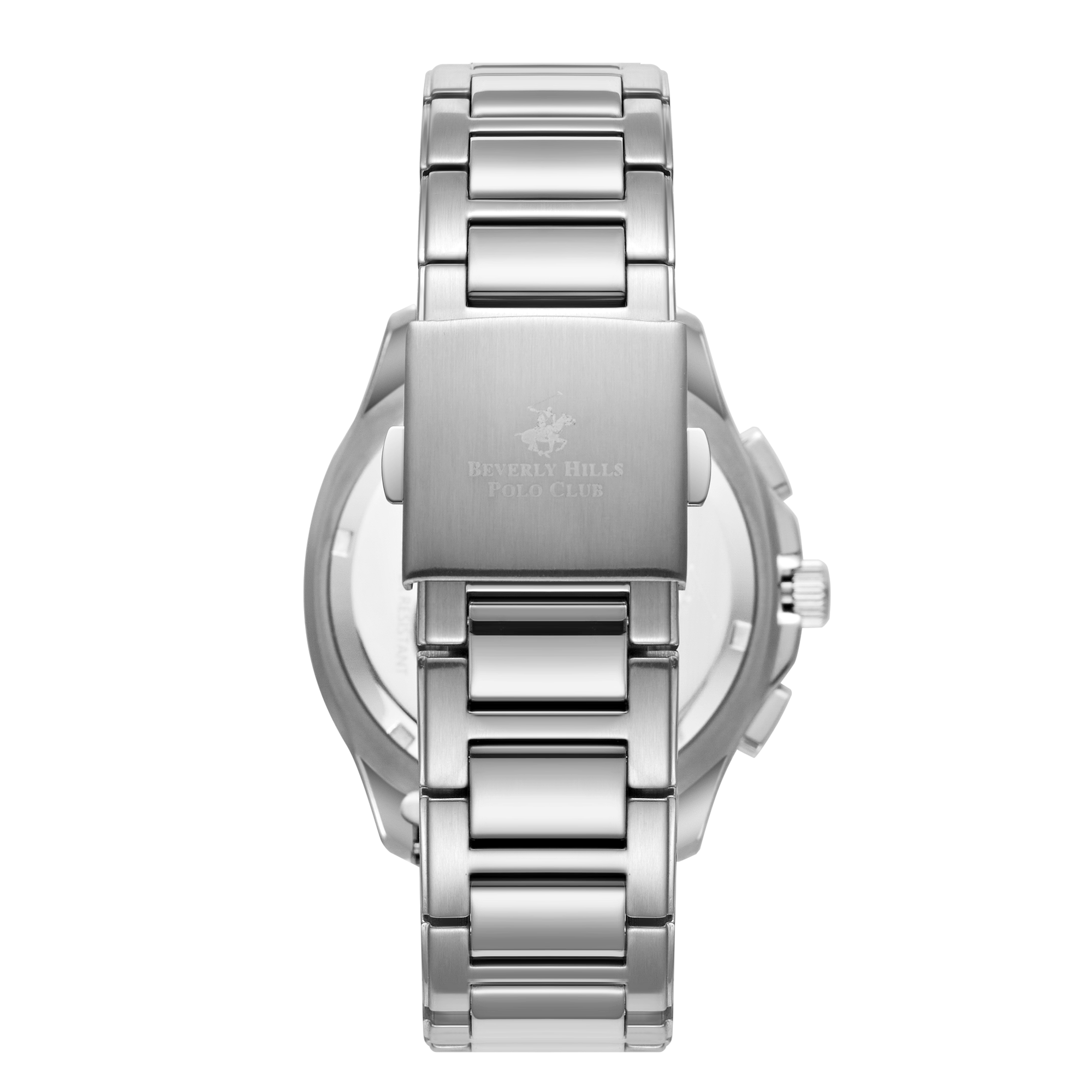 Beverly Hills Polo Club Silver Men’s Watch - BP3212X.392 - Men’s Watches