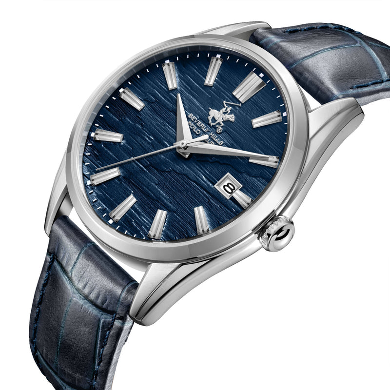 Beverly Hills Polo Club Silver Men’s Watch - BP3811X.399 - Men’s Watches