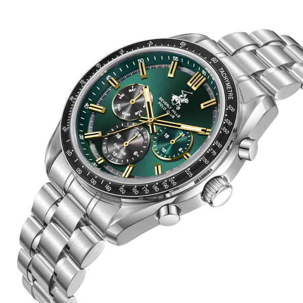 Beverly Hill Polo Club Silver Men's Watch - BP3814X.370 BP3814X.370 - Image 2