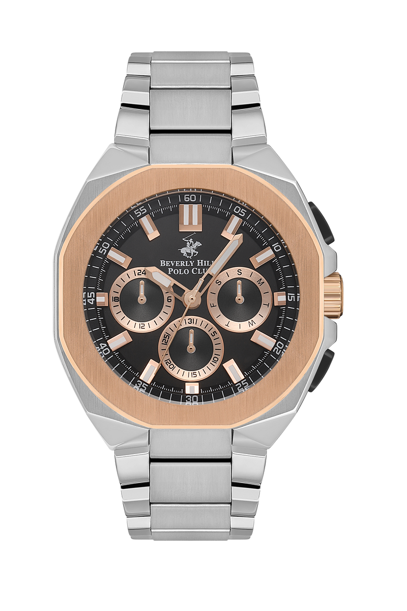 BEVERLY HILLS POLO CLUB Stainless Multi Function Men’s Watch – BP3537X.550 - Watch