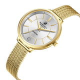 BEVERLY HILLS POLO CLUB Women’s Gold Mesh Diamond Watch – BP3312X.130 - Watch