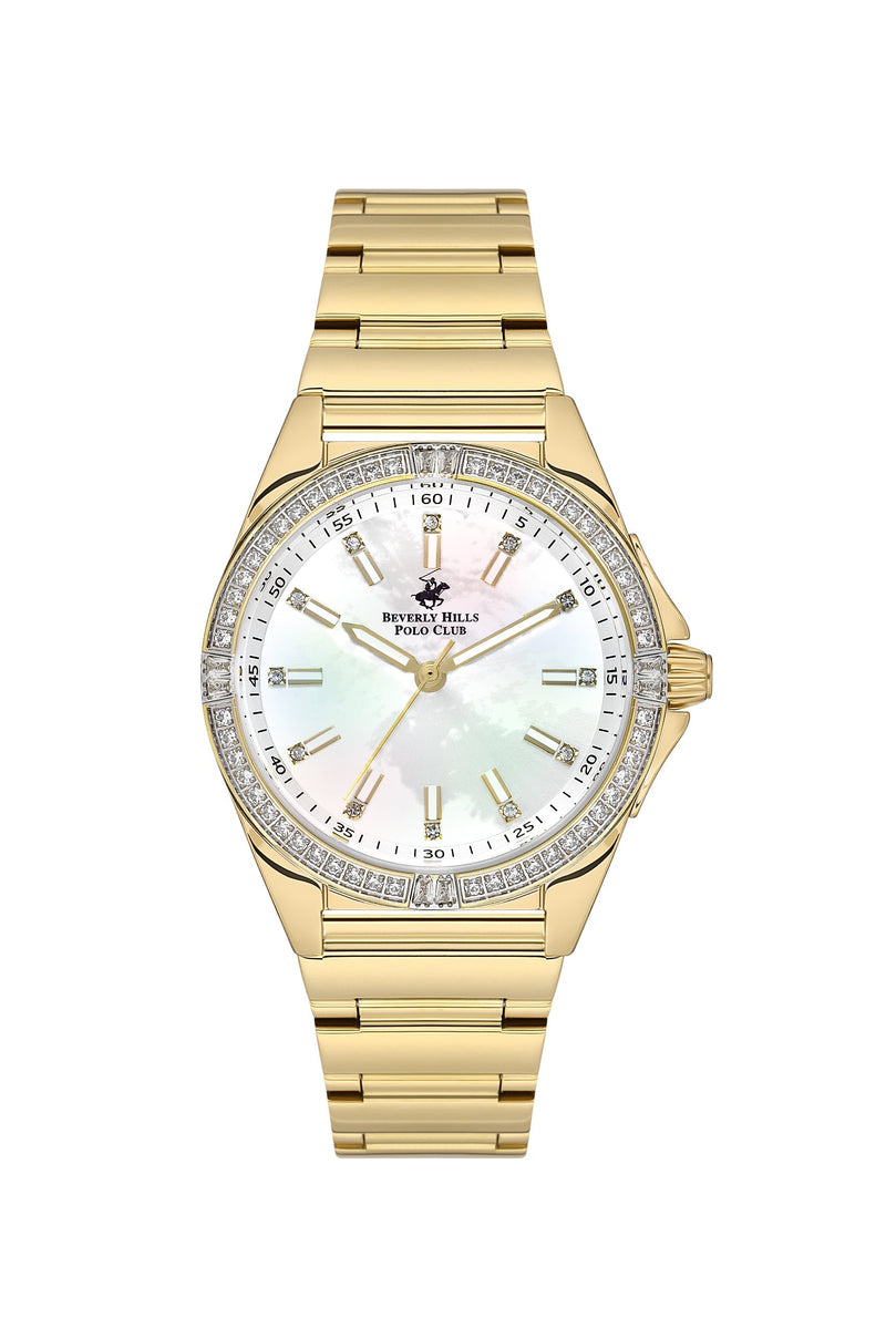 BEVERLY HILLS POLO CLUB Women’s Mother of Pearl Watch – BP3587C.120 - Watch
