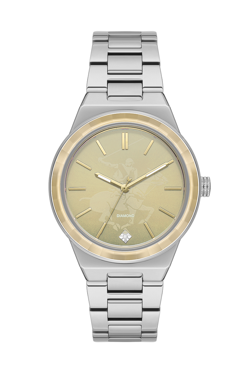 BEVERLY HILLS POLO CLUB Women’s Stainless Diamond Watch – BP3584X.110 - Watch