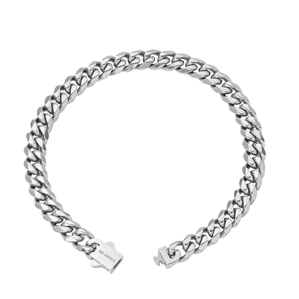 Big Daddy 10MM Cuban Link Stainless Steel Bracelet - Bracelet