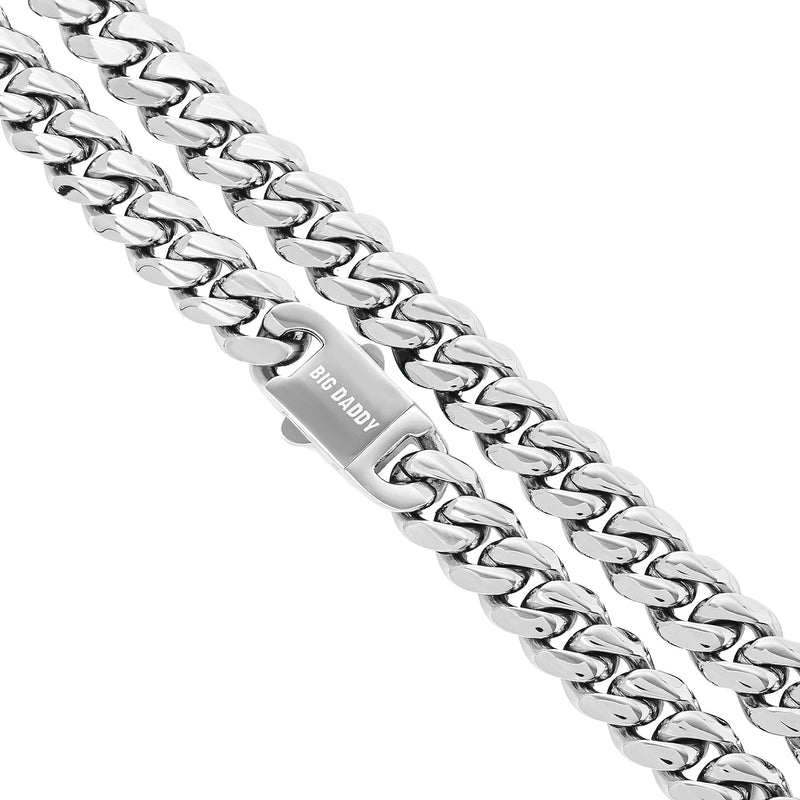 Big Daddy 10MM Cuban Link Stainless Steel Chain - Chain