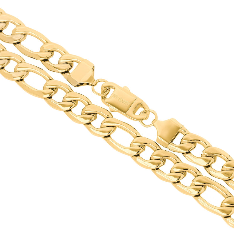 Big Daddy 11MM Gold Figaro Chain - Chain