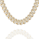 Big Daddy 12MM Gold Diamond Figaro Chain - Chain