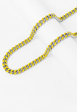 Big Daddy 13MM Enamel Yellow Steel Cuban Chain - Chain