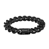 Big Daddy 14mm Cuban Curb All Black Chain Bracelet - Bracelet