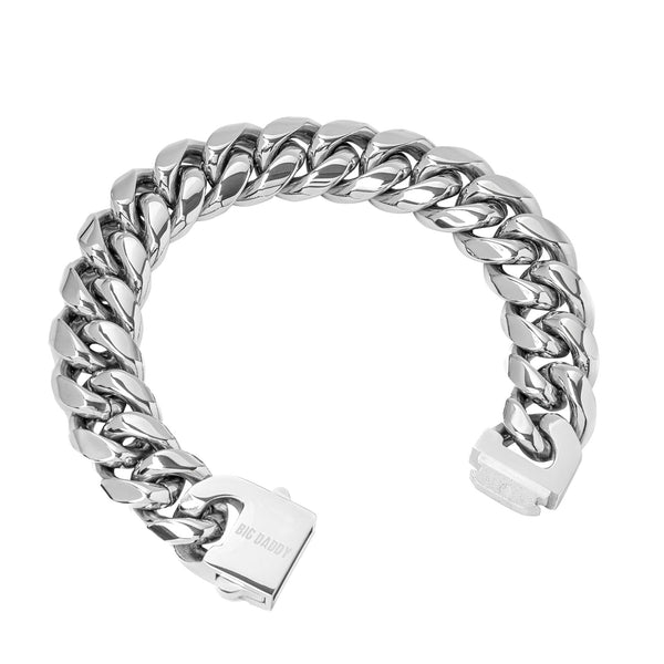 Big Daddy 18MM Cuban Link Stainless Steel Bracelet - Bracelet