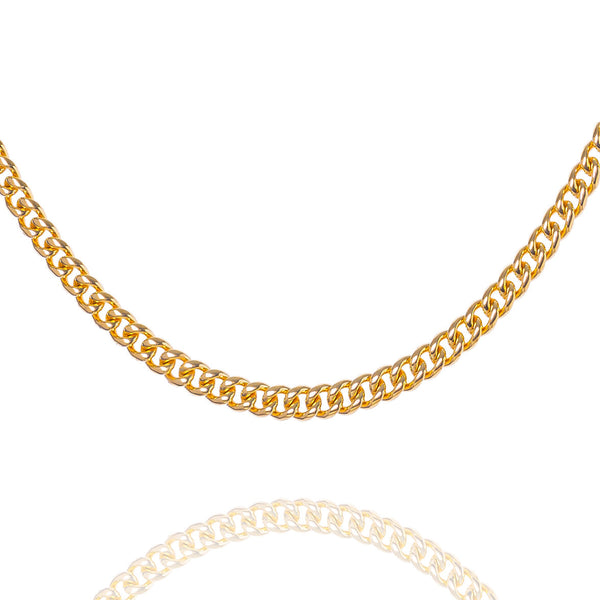 Big Daddy 5MM Cuban Curb 18K Gold Chain - Chain