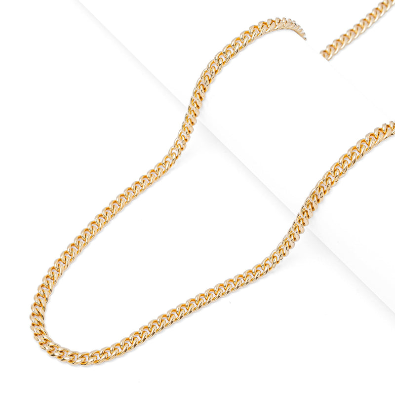 Big Daddy 5MM Cuban Curb 18K Gold Chain - Chain