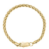 Big Daddy 5MM Gold Spiga Rope Bracelet - Bracelet