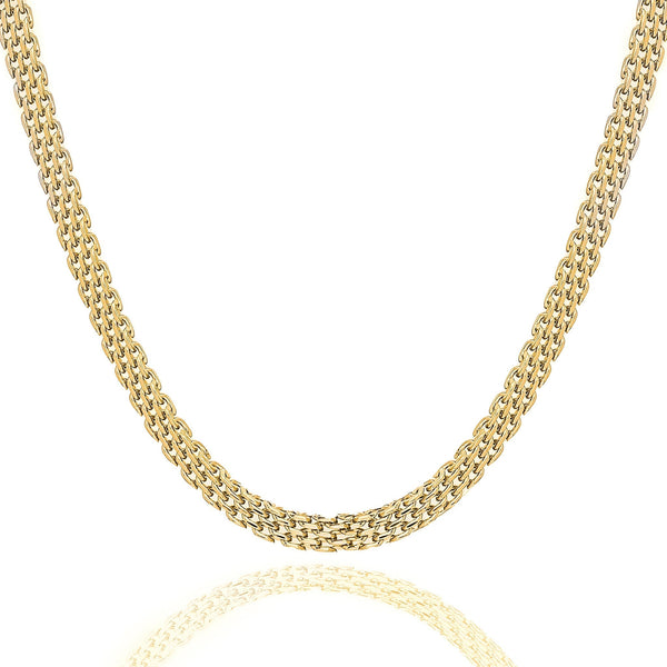 Big Daddy 6MM Gold Flat Herringbone Chain