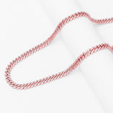 Big Daddy 8MM Cuban Link Rose Gold Iced Out Chain - Chain