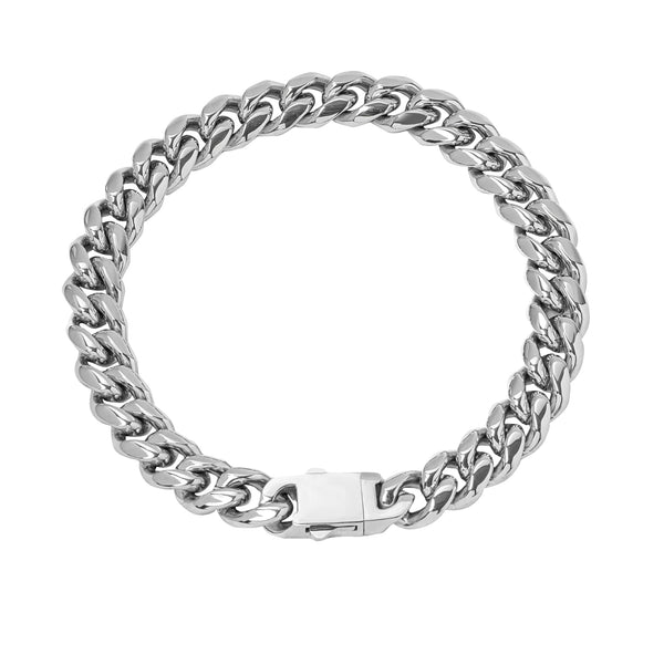 Big Daddy 8MM Cuban Link Stainless Steel Bracelet - Bracelet
