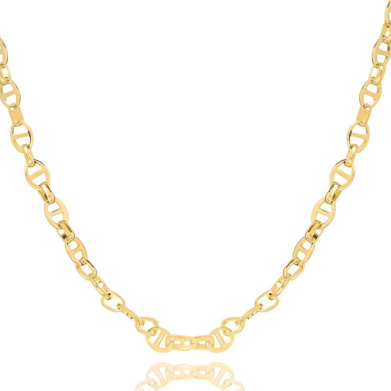 Big Daddy 8MM Gold Mariner Link Chain - Chain