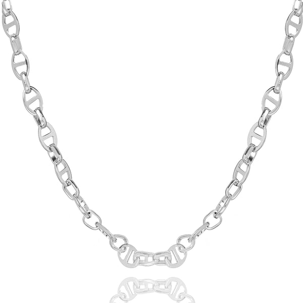 Big Daddy 8MM Silver Steel Mariner Link Chain - Chain