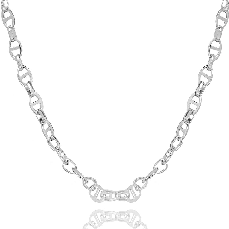 Big Daddy 8MM Silver Steel Mariner Link Chain - Chain