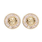 Big Daddy Cluster Baguette Diamond Earring - Earring