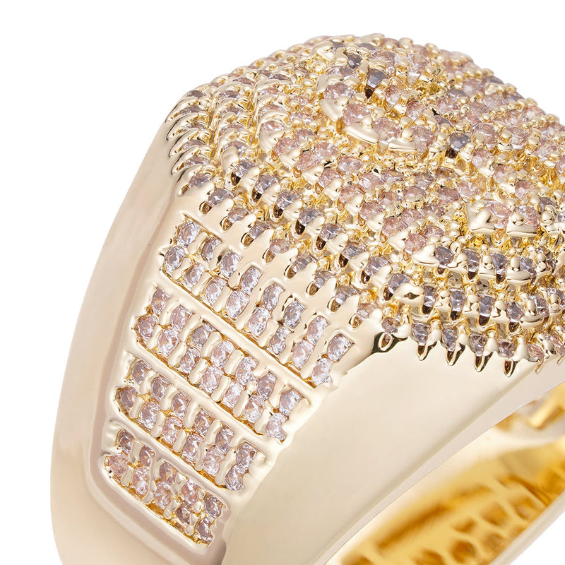 Big Daddy Dollar Sign Iced Out Ring - Ring