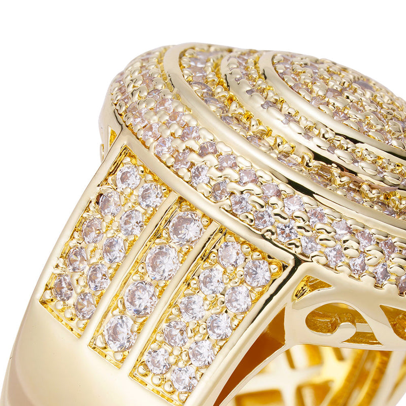 Big Daddy Galaxy Iced Out Diamond Ring - Ring